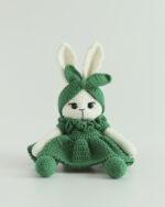 Lia, the Green Dress Ballerina Bunny - Image 3