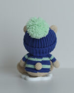 Oliver, the Blue Beanie Bear - Image 3