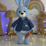 Oliver, the Blue Jacket Bunny